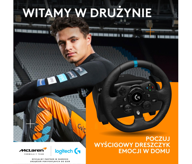 LOGITECH G923 Driving Force PC XBOX ONE / SERIES X S 941-000158 - 583224 - zdjęcie 6